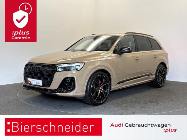 Audi Q7 55 TFSI qu. Tiptronic S line Business LASER 22" NACHTSICHT 7-SITZE B&O HEAD-UP UMGEBUNGSKAMERAS AHK