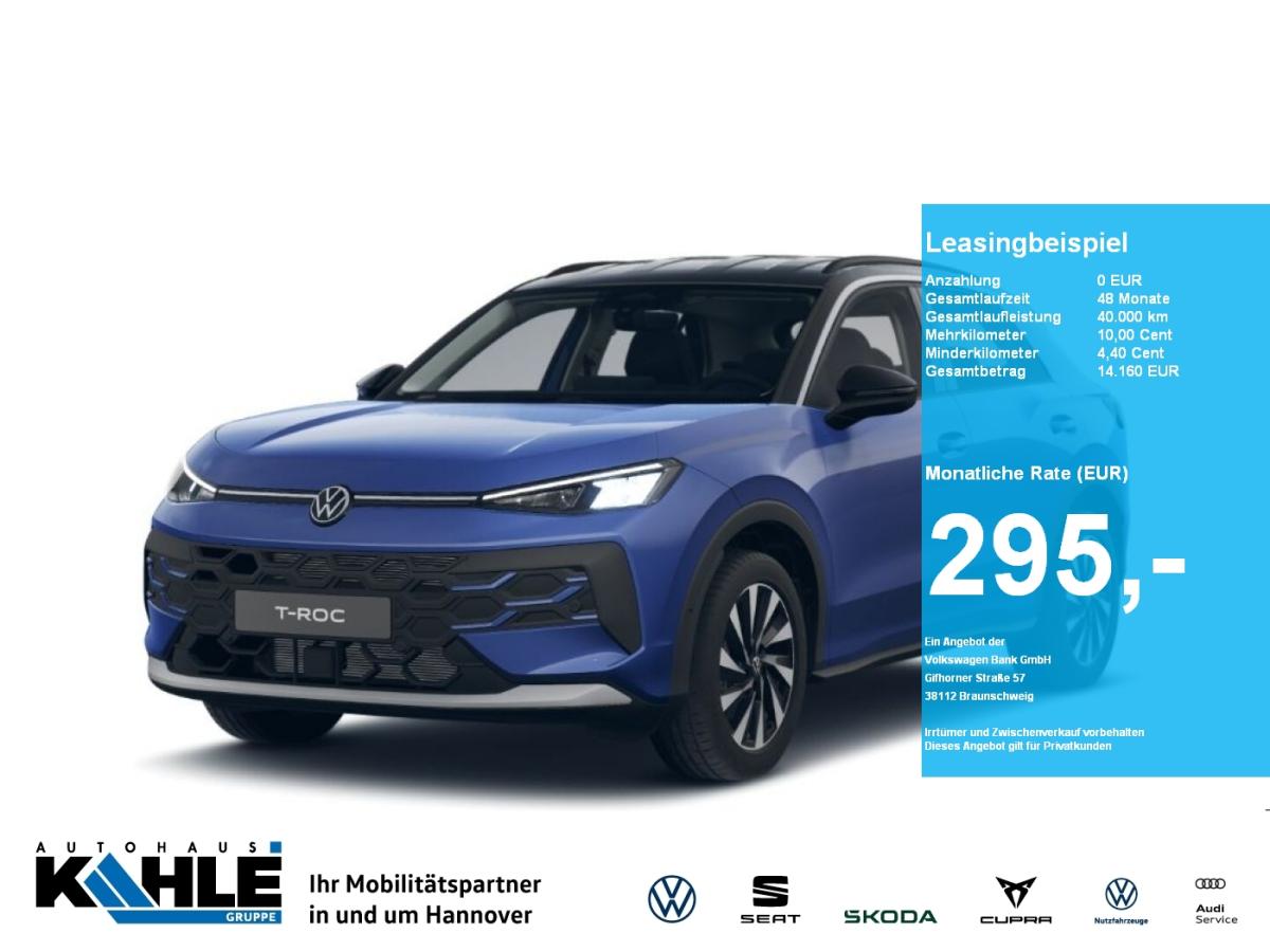 Volkswagen T-Roc 1.5 eTSI DSG Life SOFORT VERFÜBAR!Discover AHK GJR