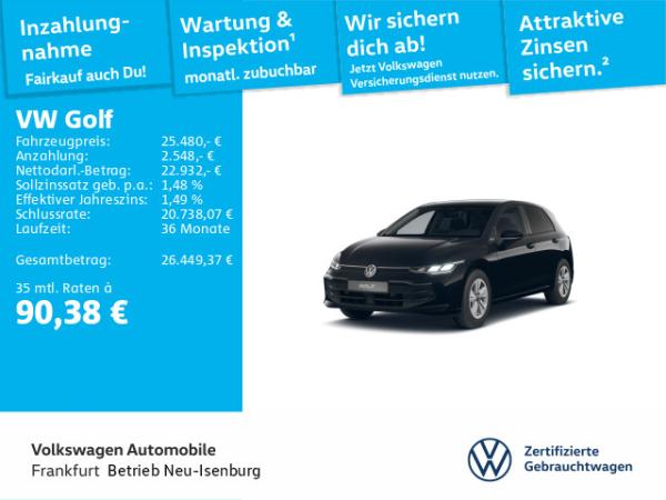 Volkswagen Golf Life 1.5 TSI 6-Gang NAV LED HUD STHZG APP