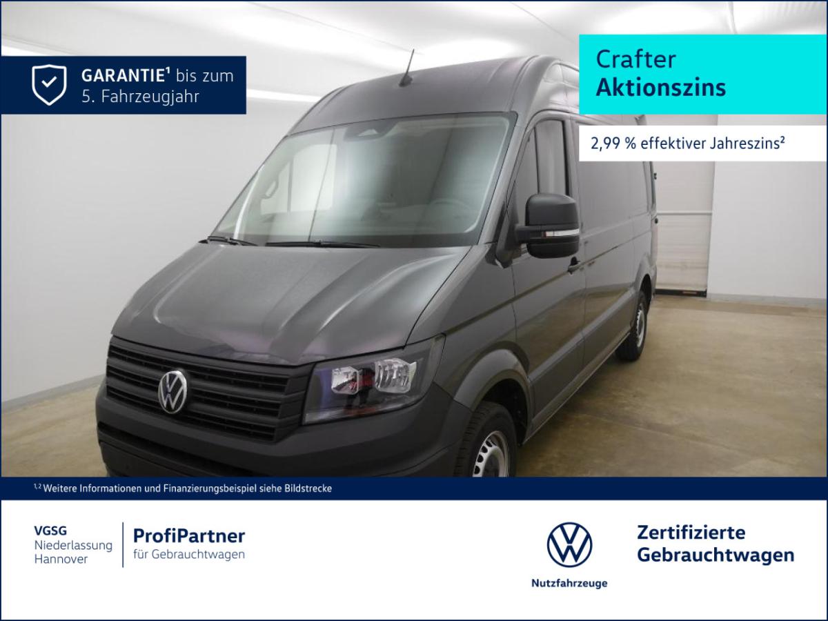 Volkswagen Crafter 35 Kasten MR Holzboden Sitzh. Navi Klima