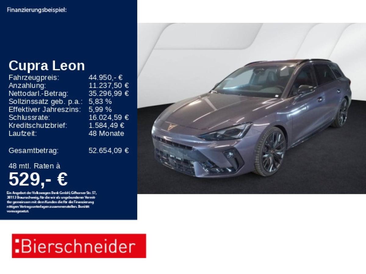 Cupra Leon SP 2.0 TSI DSG VZ Black Edition PANO AHK