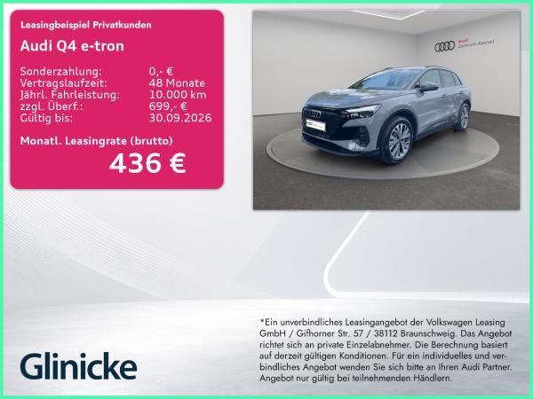 Audi Q4 e-tron Q4 45 e-tron LED PDC SitzHZG Standklima Carplay