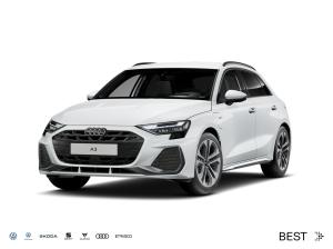 Audi A3 Sportback 40 TFSIe S-LINE*0,99%-Finanz*NAVI-PLUS*LED*KAMERA*HUD*AHK*SONOS