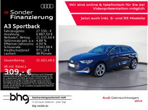 Audi A3 Sportback 30TFSI S tronic advanced Business AssistPakete Navi connect sound