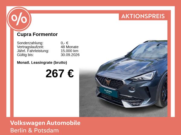 Cupra Formentor VZ 2.0 TSI DSG 4Drive Pano Navi LED