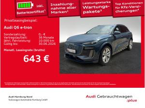 Audi Q6 e-tron performance S line Pano B&O HeadUp ACC