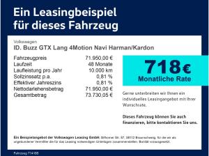 Volkswagen ID.Buzz ID. Buzz GTX Lang 4Motion Navi Harman/Kardon LED