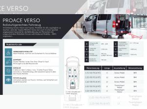 Toyota Proace Verso 2,2-l D L1 Active Mobil Rollstuhlumbau