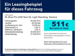 Volkswagen ID.Buzz ID. Buzz Pro AHK Navi IQ. Light Standhzg. Kamera