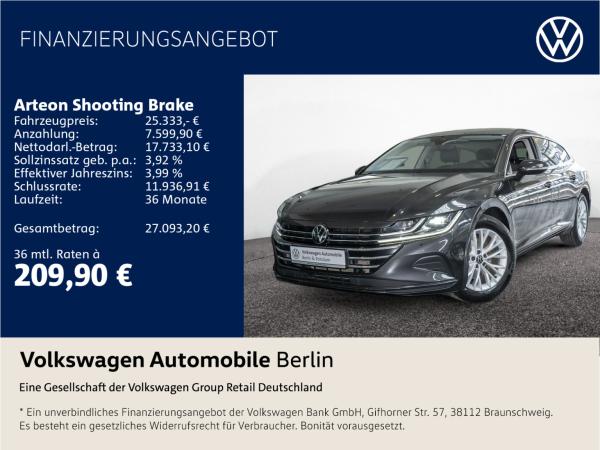 Volkswagen Arteon Shooting Brake 2.0 TDI Nav Shzg LED APP ACC