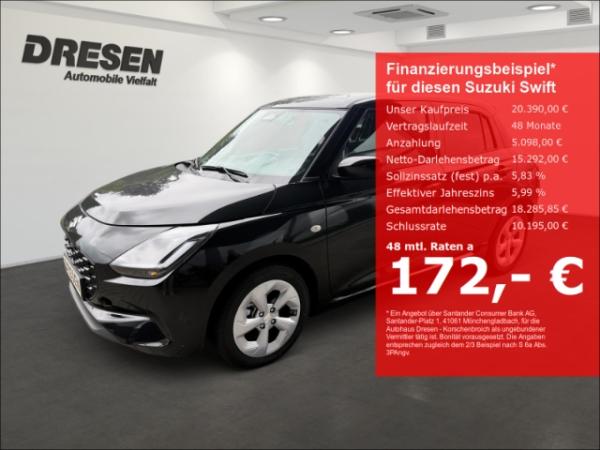 Suzuki Swift Hybrid Comfort Totwinkelassistent+Rückfahrkamera