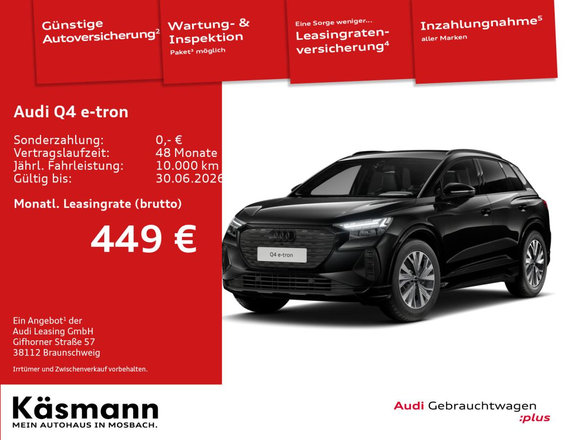 Audi Q4 e-tron advanced 45 S line KAM HUD MATRIX SONOS