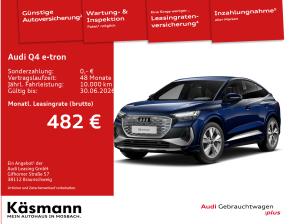 Audi Q4 e-tron Sportback 45 qu S line KAM HUD MATRIX