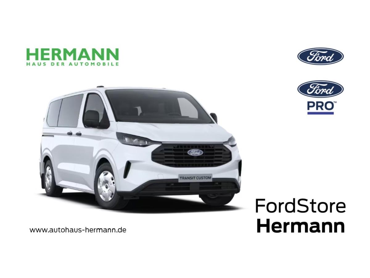 Ford Transit Custom Kombi*AUTOM*NAVI*STD.Hzg.*Klima V&H*8-Sitzer