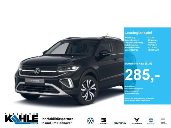 Volkswagen T-Cross 1.5 TSI ACT DSG Style SOFORT VERFÜGBAR! AHK GJR RFK
