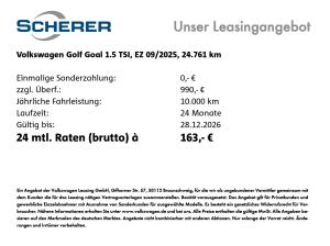 Volkswagen Golf VIII GOAL 1.5 TSI AHK NAVI RFK ACC