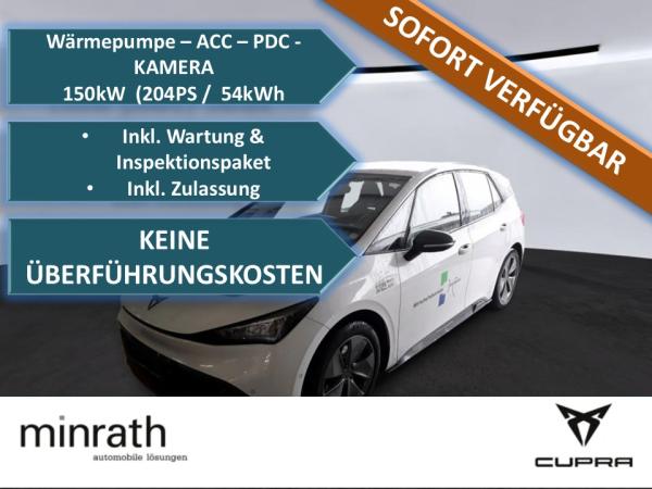 Cupra Born -Wärmepumpe -150kW (204PS / 54kWh