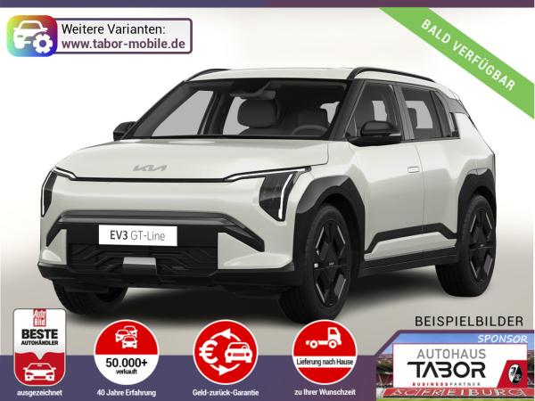 Kia EV3 81,4kWh GT-Line LED+ ACC Wärmep eHK Keyl SHZ