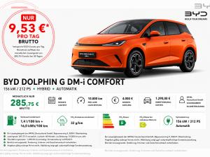 BYD DOLPHIN G 1.5 DM-i Comfort Plug-In-Hybrid⚠️**4.000 Euro Förderung**⚠️ | Sitzheizung I Navi I Panorama I Head