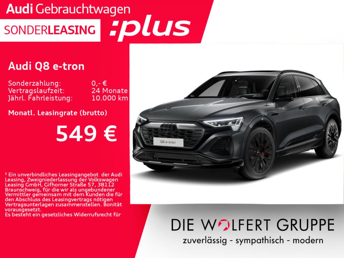 Audi Q8 e-tron S line Black Style quattro 55 0,5% HUD*360°*