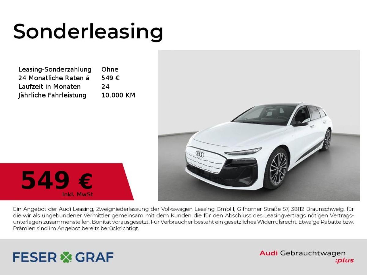 Audi A6 e-tron A6 Avant e-tron performance S line - AHK - PANO