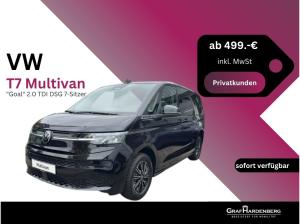 Volkswagen T7 Multivan "Goal" 2.0 TDI DSG 7-Sitzer AHK *sofort verfügbar*