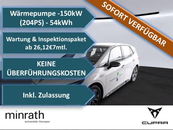 Cupra Born -Wärmepumpe -150kW  (204PS) -  54kWh