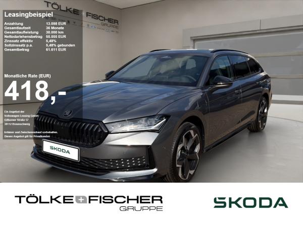 Skoda Superb SOFORT VERFÜGBAR! Combi Sportline iV DCC Pano AHK Navi eHeck