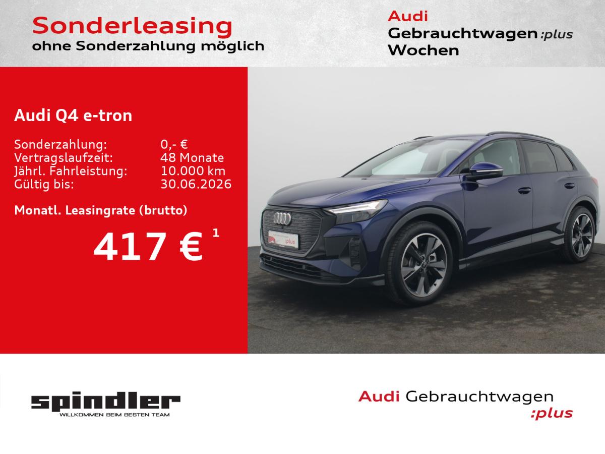 Audi Q4 e-tron 45/ Standklima, Navi, CarPlay,LED, AHK