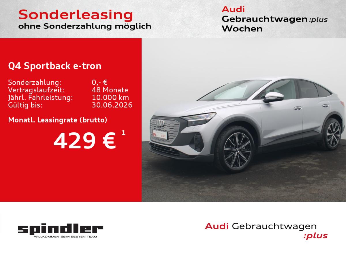 Audi Q4 e-tron Q4 Sportback e-tron 40 / Matrix, Standklima, HuD