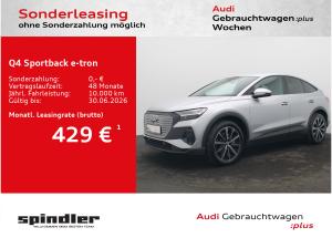 Audi Q4 e-tron Q4 Sportback e-tron 40 / Matrix, Standklima, HuD