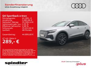 Audi Q4 e-tron Q4 Sportback e-tron 40 / Matrix, Standklima, HuD