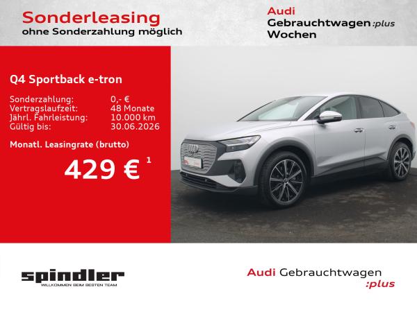 Audi Q4 e-tron Q4 Sportback e-tron 40 / Matrix, Standklima, HuD