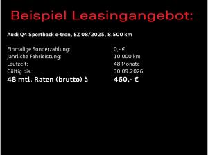 Audi Q4 e-tron Q4 Sportback e-tron 40 / Matrix, Standklima, HuD