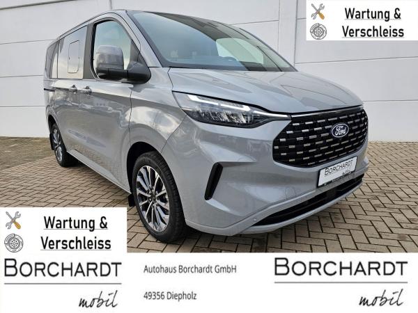 Ford Tourneo Custom Titanium X*Pano*Exklusiv*AHKs**Wartung & Verschleiss*Schiebet.el*dig.Spiegel*sofort*