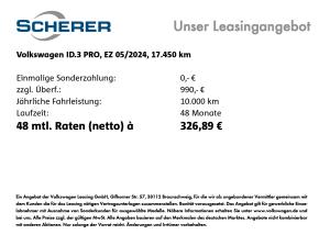 Volkswagen ID.3 Pro *Move* 62kWh 🚨Bitte Beschreibung lesen🚨