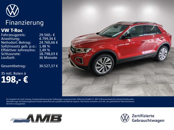 Volkswagen T-Roc Goal Plus 1.5 TSI DSG/AHK/Standhz/03.30Garantie