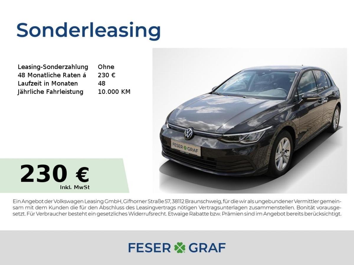 Volkswagen Golf 8 1.0 eTSI Life DSG ACC Navi RüKa Sitzh.