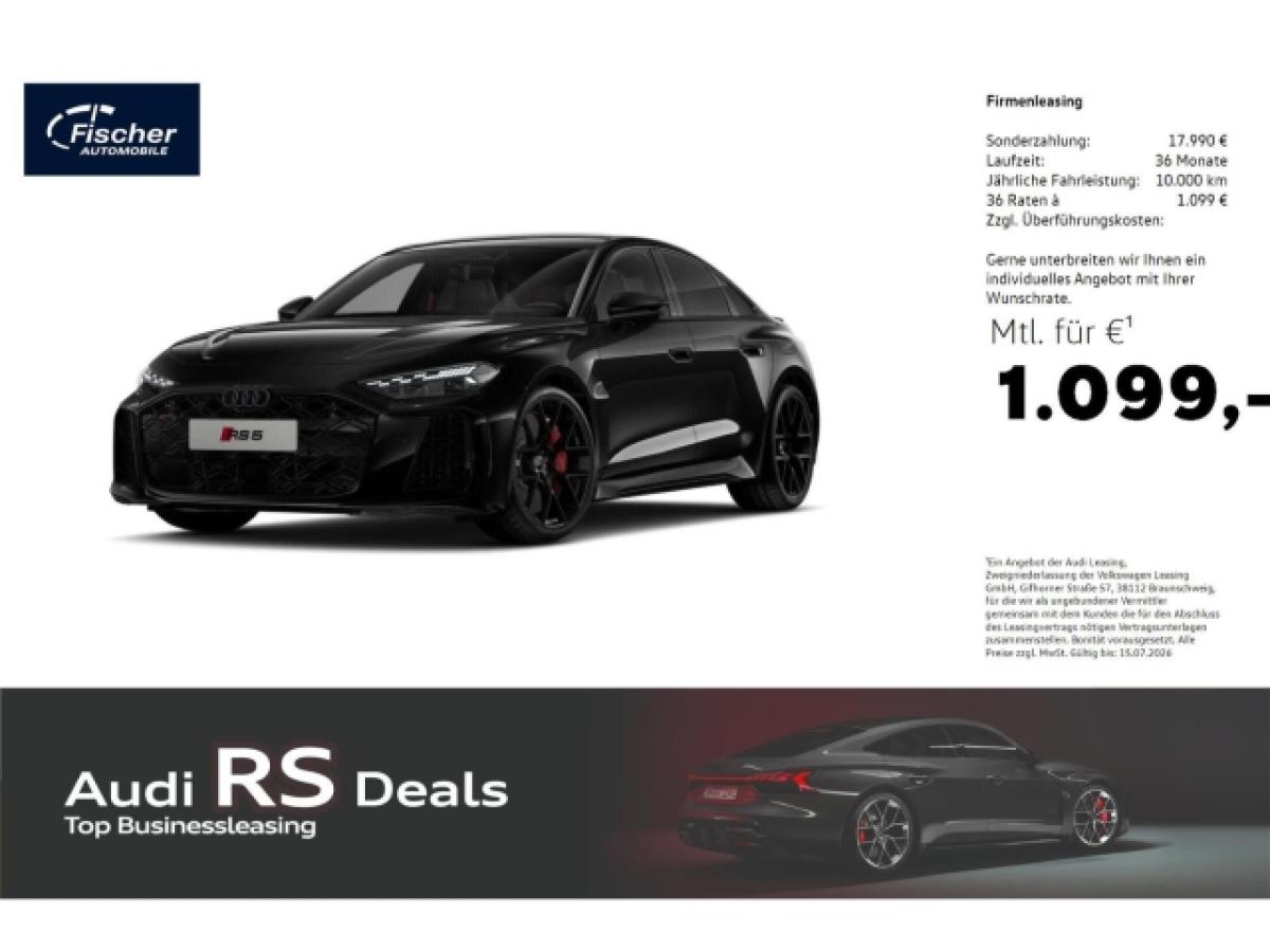 Audi RS5 Limousine e-hybrid quattro Sport Paket 0,5% DW Versteuerung