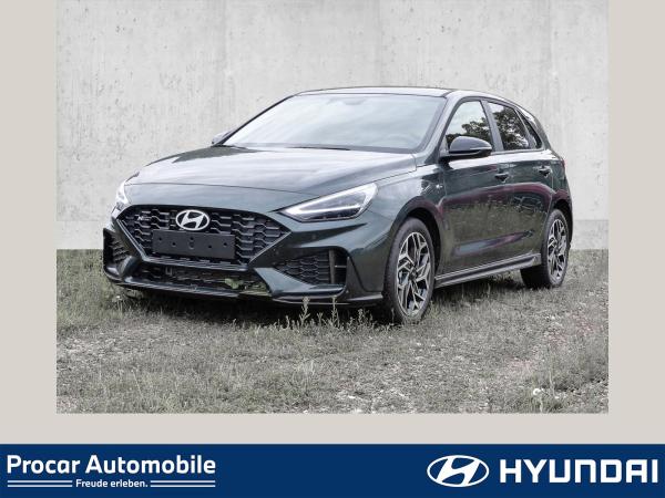 Hyundai i30 N LINE, 5-Türer, 1.6 T-GDI, , 7-DCT, RFK, LED, NAVI, KLIMA