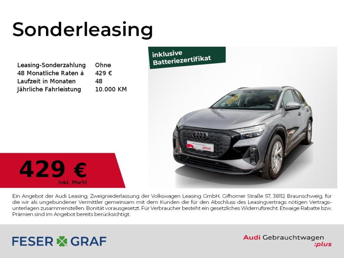 Audi Q4 e-tron 45 e-tron Matrix/HuD/Navi+/Sonos/ACC/A