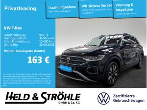 Volkswagen T-Roc GOAL 1.0 TSI LED NAV PDC SHZ TRAVEL DAB+