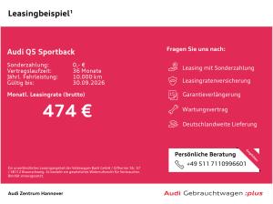 Audi Q5 Sportback S line 55 TFSI e quattro Matrix Head Up