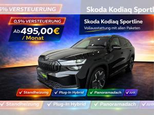 Skoda Kodiaq Sportline Plug-In 0,5% Alle-Pakete|AHK|20" Voll-Ausstattung!