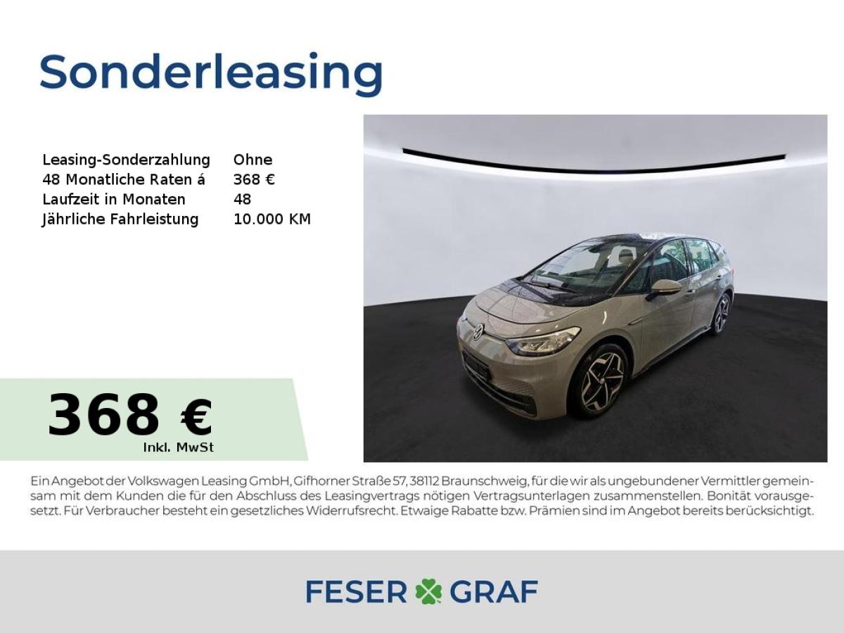 Volkswagen ID.3 Pro S Alu 19 App-Connect GJR LED Navi PDC