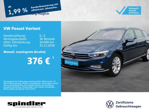 Volkswagen Passat Variant Elegance 2.0TDI DSG Standh AHK LM