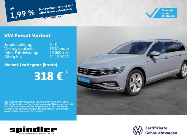Volkswagen Passat Variant Eleg. TDI Matrix Leder Harman Key
