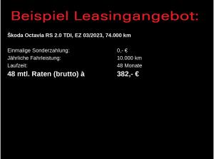 Skoda Octavia Combi RS 2.0 TDI DSG / Navi, HuD, LED