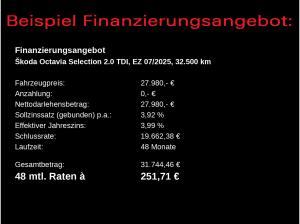 Skoda Octavia Selection 2.0 TDI DSG / Navi, HuD, 360°
