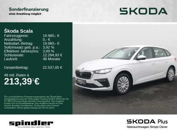 Skoda Scala Essence 1.0 TSI DSG / SmartLink+, LED, SHZ